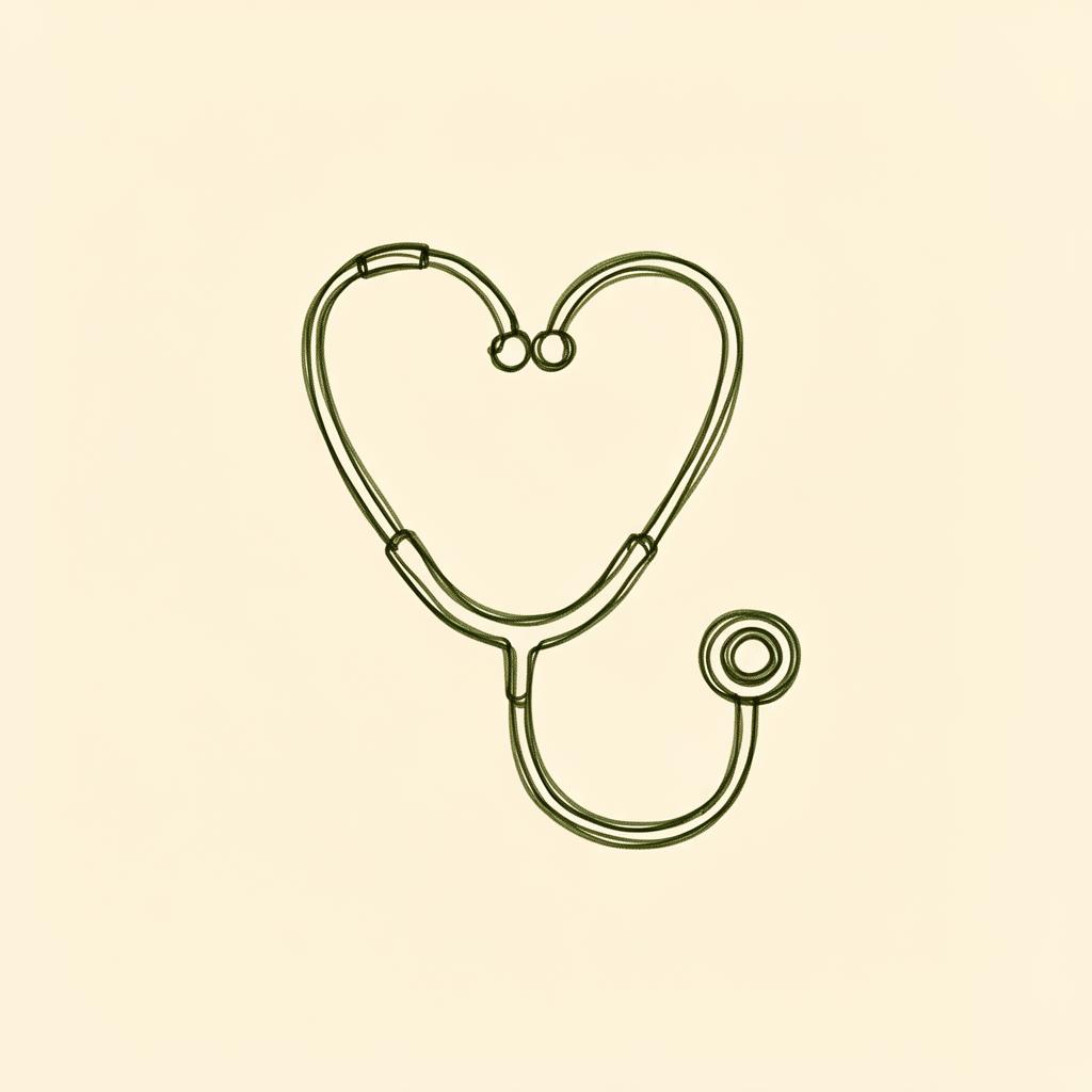 Healthcare & Wellness sketch illustration
